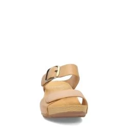 Dansko Tan Milled Burnished Tanya Womens Sandals 1711-371600 -Vogue Shoes 1711 371600 2