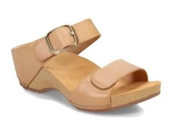 Dansko Tan Milled Burnished Tanya Womens Sandals 1711-371600