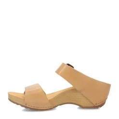 Dansko Tan Milled Burnished Tanya Womens Sandals 1711-371600 -Vogue Shoes 1711 371600 3