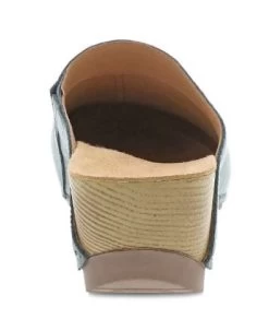 Dansko Denim Milled Burnished Talulah Women's Mules 1712-871600 -Vogue Shoes 1712 871600 4 resized