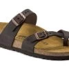Birkenstock Habana Mayari Oiled Leather Slide On Sandal 171321 -Vogue Shoes 171321