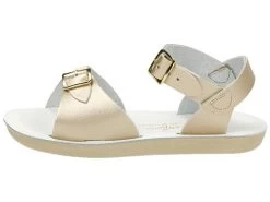 Salt Water Surfer 700 Gold Leather Kids Sandal 1703-GOLD -Vogue Shoes 1720 gold2
