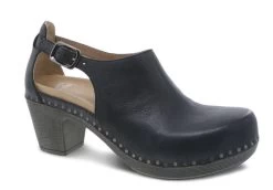 Dansko Black Milled Nubuck Sassy Women's Shoes 1831-029400