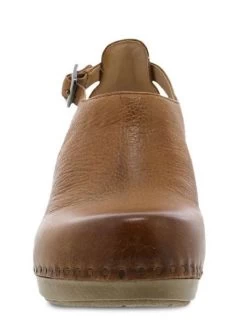 Dansko Tan Milled Burnished Sassy Women's Shoes 1831-371500 -Vogue Shoes 1831 371500 3 resized