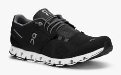 On Black/White Cloud Mens Running Shoes 19.00000