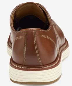 Johnston & Murphy Tan Full Grain Upton Plain Toe Men's Shoes 20-3520 -Vogue Shoes 20 3520 3 resized