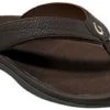 OluKai OHANA Dark Java Thong Womens Flip-Flop Sandals 20110-4848 -Vogue Shoes 20110 4848300lg 1