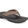 Olukai Warm Taupe/Island Salt Ohana Women's Beach Sandals 20110-WM4E -Vogue Shoes 20110 wm4e 1