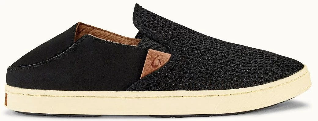 Olukai Pehuea Black Mesh Slip-On Comfort Womens Shoes 20271-4040 4 Olukai Pehuea Black Mesh Slip-On Comfort Womens Shoes 20271-4040 - Image 2