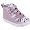 Skechers Pink/Lavander Girls Twinkle Toes: Shuffle Lite-Quilted Beauties Shoes 20271N 2 Skechers Pink/Lavander Girls Twinkle Toes: Shuffle Lite-Quilted Beauties Shoes 20271N -Vogue Shoes 20271n pklv