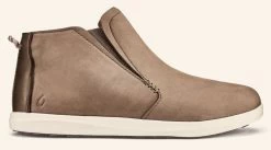 Olukai Taupe Grey/Off White Hawai'iloa Manu Hope Womens Casual Shoes 20397-TG18 -Vogue Shoes 20397 tg18