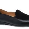 Dansko Black Glazed Leather Lace Women's Loafers 2040-470200