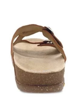 Dansko Tan Suede Dayna Womens Casual Sandal 2106-370300 -Vogue Shoes 2106 370300 5 resized