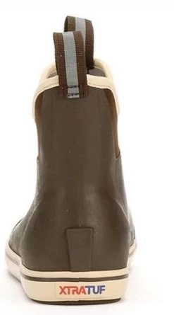 Xtratuf Chocolate/Tan Men's 6 Inch Ankle Deck Boot 22734 -Vogue Shoes 22734 3