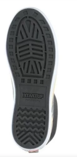 Xtratuf Gray/Yellow Men's 6 Inch Ankle Deck Boot 22735 -Vogue Shoes 22735 5