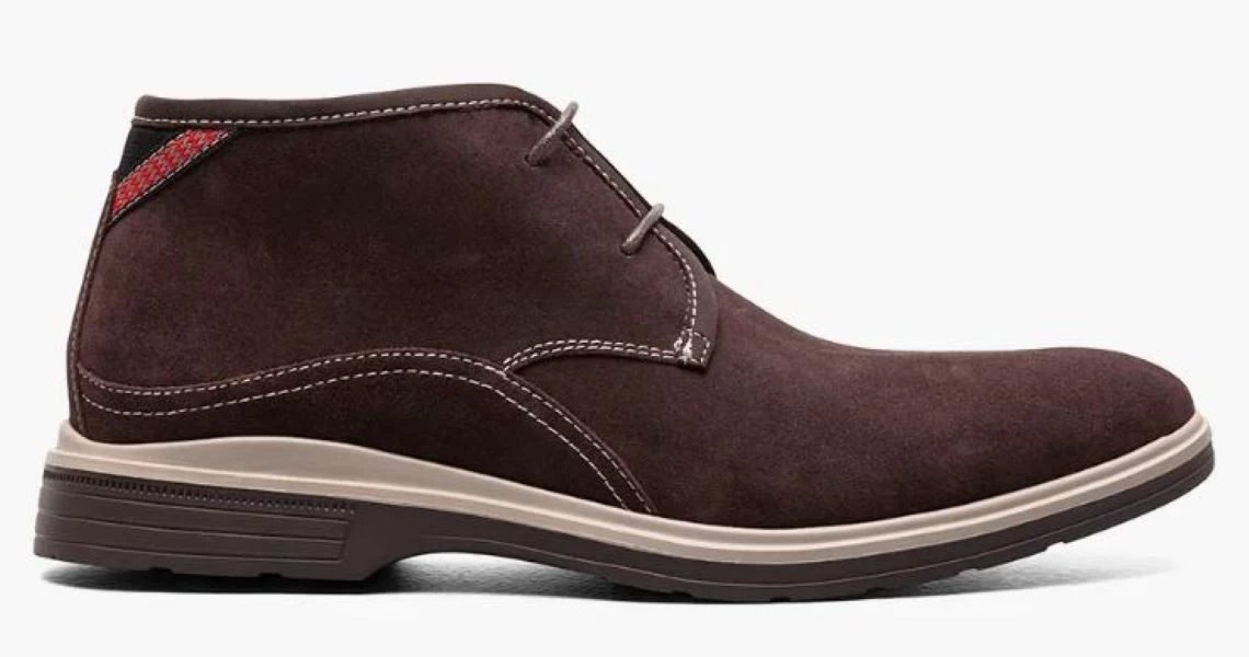 Stacy Adams Cocoa Tilden Plain Toe Men's Chukka Boots 25547-BROWN 4 Stacy Adams Cocoa Tilden Plain Toe Men's Chukka Boots 25547-BROWN - Image 2