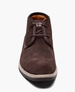 Stacy Adams Cocoa Tilden Plain Toe Men's Chukka Boots 25547-BROWN 14 Stacy Adams Cocoa Tilden Plain Toe Men's Chukka Boots 25547-BROWN -Vogue Shoes 25547 brown 7 resized