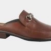 Naot Soft Chestnut Leather Halny Womens Mule Shoes 26014-ED0 -Vogue Shoes 26014 ed0 1 resized