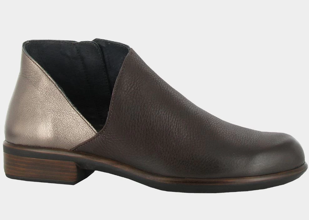 Naot Soft Brown And Copper Leather Bayamo Ladies Booties 26073-SKW 3 Naot Soft Brown And Copper Leather Bayamo Ladies Booties 26073-SKW