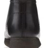 Clarks Wallabee Black Leather Mens Casual 26103666 -Vogue Shoes 26103666 3