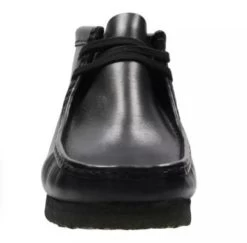 Clarks Black Leather Wallabee Men's Comfort Boots 26155512 10 Clarks Black Leather Wallabee Men's Comfort Boots 26155512 -Vogue Shoes 26155512 3 resized copy