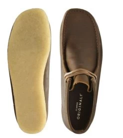 Clarks Wallabee Men's Beeswax Lace-Up Boot 26155513 -Vogue Shoes 26155513 7