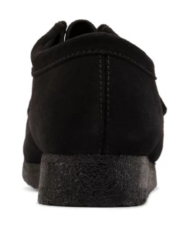 Clarks Black Suede Wallabee Low Men's Shoes 26155519 7 Clarks Black Suede Wallabee Low Men's Shoes 26155519 - Image 5