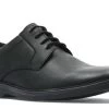 Clarks Black Atticus LT Lace Black Leather Mens Dress Casual Shoes 26163239