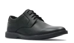 Clarks Black Atticus LT Lace Black Leather Mens Dress Casual Shoes 26163239