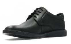 Clarks Black Atticus LT Lace Black Leather Mens Dress Casual Shoes 26163239 -Vogue Shoes 26163239 4 resized
