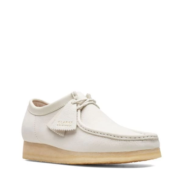 Clarks Off White Nubuck Wallabee Originals Icon Mens Shoes 26166299 3 Clarks Off White Nubuck Wallabee Originals Icon Mens Shoes 26166299