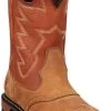 Rocky Boots Waterproof 11-in Original Ride Branson Saddle Western Roper Mens Boots -Vogue Shoes 2775345lg