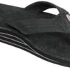 302ALTSO-PBLK-L Black Double Layer Wide Strap Ladies Rainbow Sandals -Vogue Shoes 302alt bkl