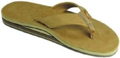 Rainbow Double Layer Sierra Brown Mens Sandals 302SLTSO-SRBR-M
