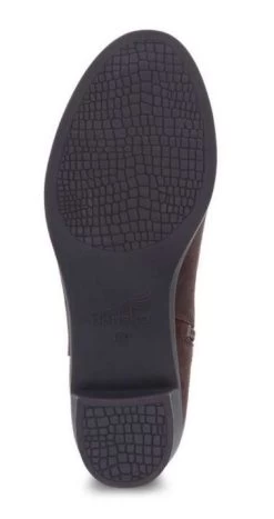 Dansko Cagney Brown Burnished Suede Women's Ankle Boots 3217-532300 -Vogue Shoes 3217 532300 3