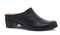 Dansko Black Burnished Nubuck Carrie Women's Mules 3218-100200