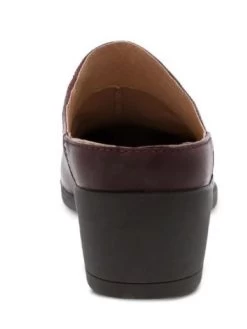 Dansko Wine Burnished Nubuck Carrie Women's Mules 3218-882300 11 Dansko Wine Burnished Nubuck Carrie Women's Mules 3218-882300 -Vogue Shoes 3218 882300 4 resized