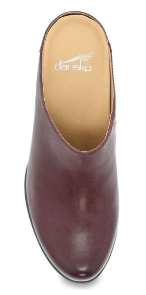 Dansko Wine Burnished Nubuck Carrie Women's Mules 3218-882300 7 Dansko Wine Burnished Nubuck Carrie Women's Mules 3218-882300 - Image 5