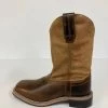 Smoky Mountain Boots Brown Leather Chidren's Square Toe Boot 3910C