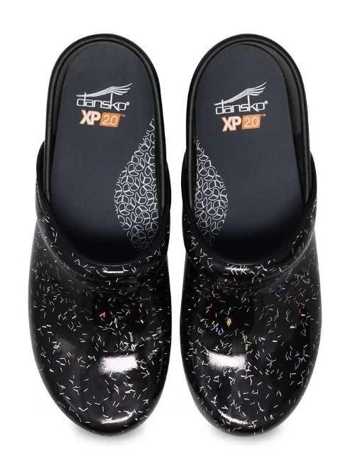 Dansko XP 2.0 Rainbow Flecks Patent Womens Clogs 3950-580202 6 Dansko XP 2.0 Rainbow Flecks Patent Womens Clogs 3950-580202 - Image 4