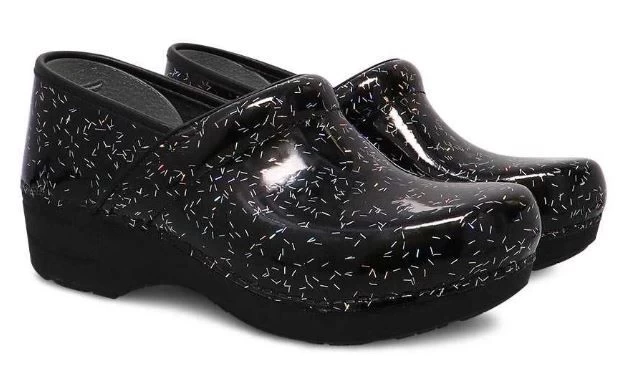 Dansko XP 2.0 Rainbow Flecks Patent Womens Clogs 3950-580202 3 Dansko XP 2.0 Rainbow Flecks Patent Womens Clogs 3950-580202