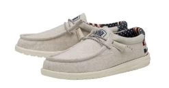 Hey Dude Off White Patriotic Men's Casual Shoes 40001-1K1 -Vogue Shoes 40001 1k1 and 40001 1k1l 2 resized 1
