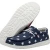 Hey Dude American Flag Wally Men's Casual Shoes 40001-9CW -Vogue Shoes 40001 9cw 3 resized