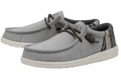 Hey Dude Wally Eco Funk Stone Mens Casual Shoes 40006-270 -Vogue Shoes 40006 270