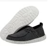 Hey Dude Dark Grey Wally Halo Mens Casual Shoes 40014-029 -Vogue Shoes 40014 029