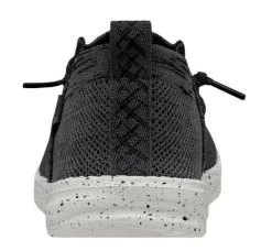 Hey Dude Dark Grey Wally Halo Mens Casual Shoes 40014-029 -Vogue Shoes 40014 029 3