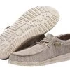 Hey Dude Beige Wally Sox Men's Casual Shoes 40019-205