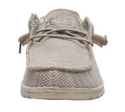 Hey Dude Beige Wally Sox Men's Casual Shoes 40019-205 -Vogue Shoes 40019 205 3