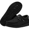 Hey Dude Basic Black Wally Youth Casual Shoes 40041-001 -Vogue Shoes 40041 001 3 resized