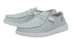 Hey Dude Sky Blue Wendy Boho Stitch Women's Shoes 40057-426 -Vogue Shoes 40057 426 2 resized